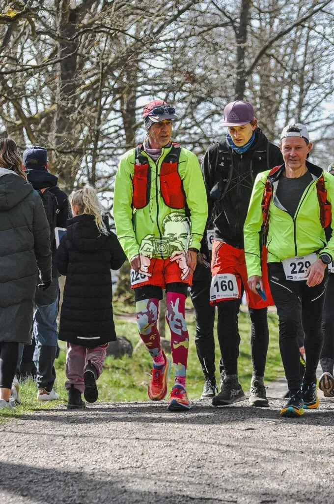 Löpare i Kalmar Backyard Ultra. Bra bildkvalitet.