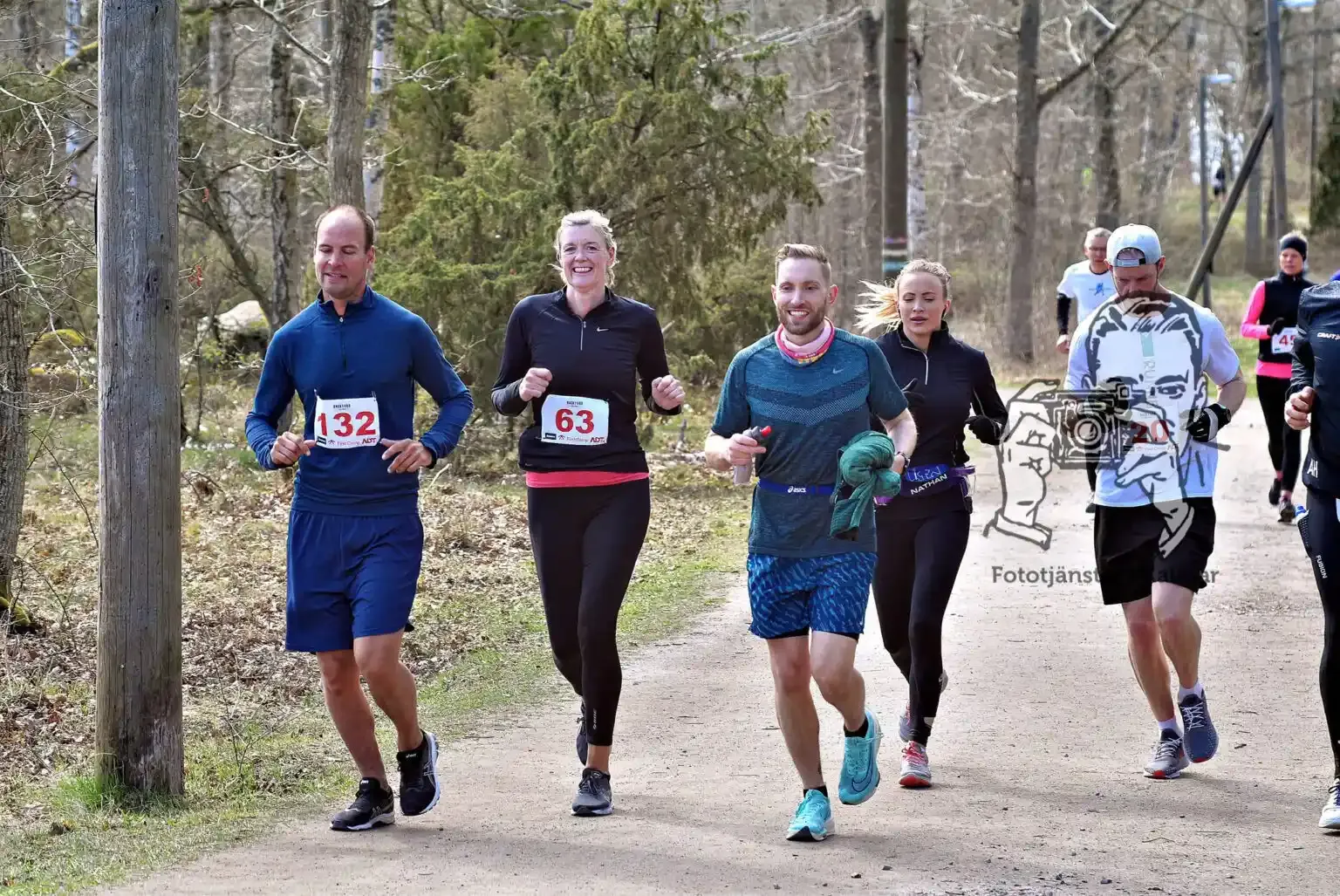 Löpare i Kalmar Backyard Ultra på Stensö.